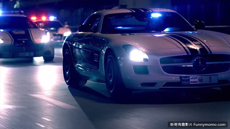 杜拜警車-賓士SLS AMG(Mercedes-Benz)